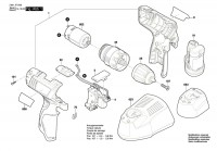 Bosch 3 601 JF3 003 Gsb 120-Li Cordl Perc Screwdr 12 V / Eu Spare Parts